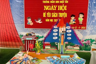 NGÀY HỘI BÉ YÊU SÁCH TRUYỆN