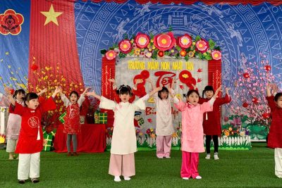 CHƯƠNG TRÌNH VĂN NGHỆ BÉ VUI ĐÓN TẾT CỦA TRƯỜNG MẦM NON NHẬT TÂN NĂM 2026